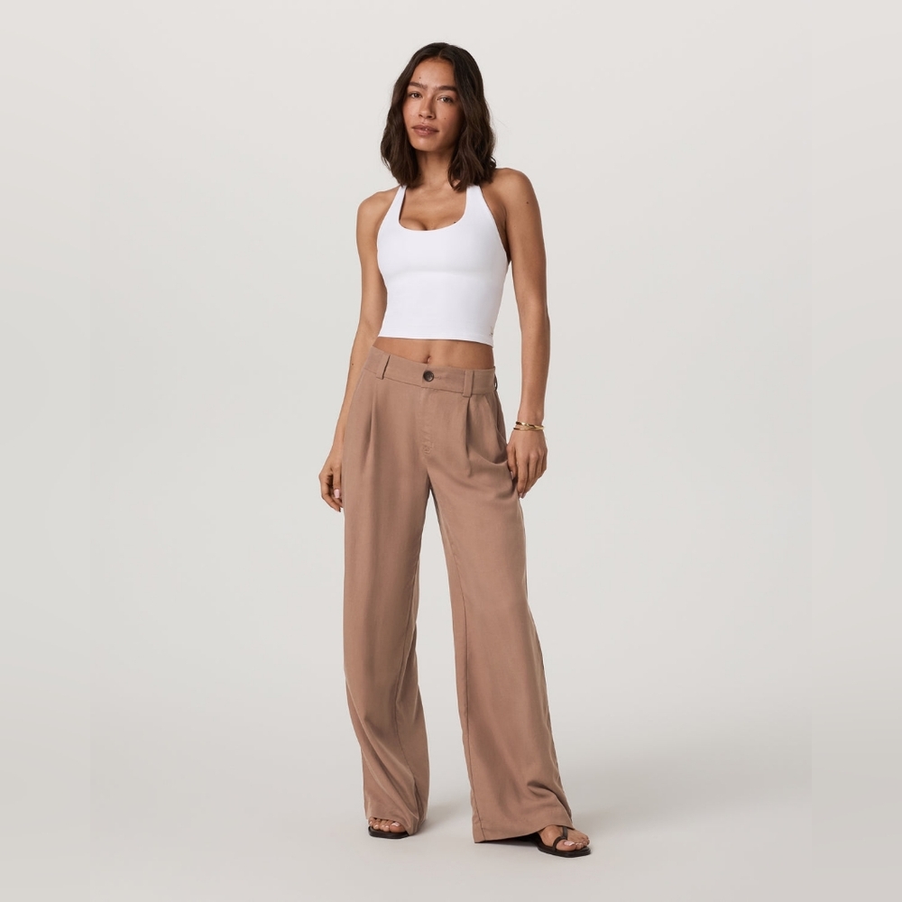 Vuori Trestles Twill Wideleg Pants XL Nutmeg NWT NEW - Picture 3 of 11